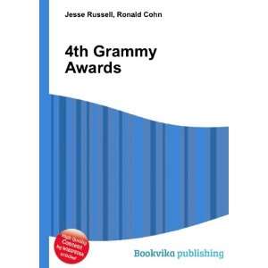  4th Grammy Awards Ronald Cohn Jesse Russell Books