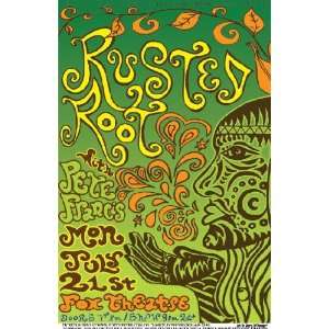 Rusted Root Fox Boulder 2008 Concert Poster 