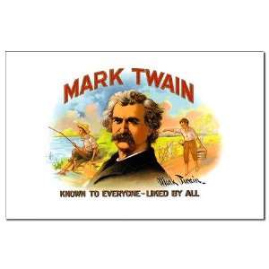  Mark Twain Vintage Mini Poster Print by  Patio 