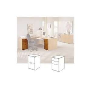   Collection Mobile Pedestal File, 3 Drawer, Box/Box/File, Medium Cherry