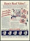 1940 kelvinator refrigerator  