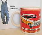 coca cola mug 1957 route salesman s car chevrolet mint
