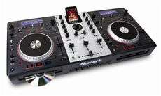 NUMARK MIXDECK DUAL DJ CD//USB/IPOD PLAYERS + MIXER  
