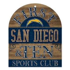  NFL San Diego Chargers Sign Sports Club