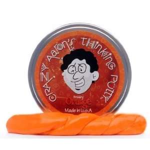  Crazy Aarons Puttyworld OR020 Orange Thinking Putty Toys & Games