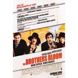  Brothers Bloom Movie Poster Double Sided Original 27x40 