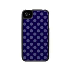   Edge Oxford Blue Background & Lavender Dot Cell Phones & Accessories