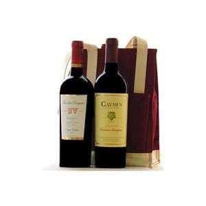 Legends of Napa Combo   Caymus Napa Cabernet and BV Tapestry with Tote