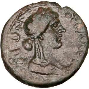  THESSALONICA 100AD Civic Roman Coin HERMES w CAPRICORN 