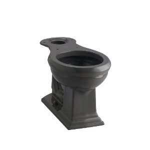   Comfort Height Round Front Toilet Bowl, Black Black