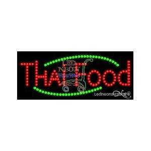  Thai Food LED Business Sign 11 Tall x 27 Wide x 1 Deep 