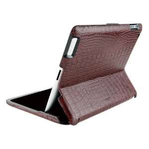  Zagg FOLBRNALL101 ZAGGfolio Alligator Leather Case for 