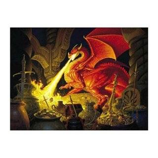 30. Sunsout Smaug Dragon 1000 Piece Jigsaw Puzzle by Sunsout