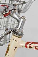   Schwinn built Pullman balloon tire bicycle bike red white w/ basket