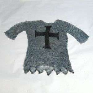 Templar Chain Mail Shirt ~ Chainmail Armor ~ Medieval Knight  