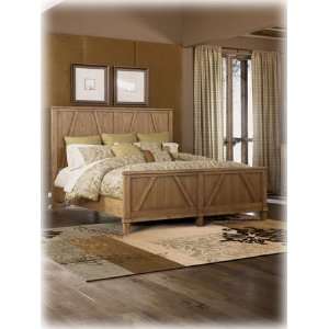  Rust ic King Master Bed in WarmNatural Aged Finish 