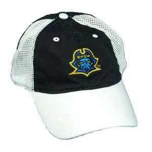  NCAA EAST TENNESSEE STATE BUCCANEERS MESH WHITE HAT CAP 