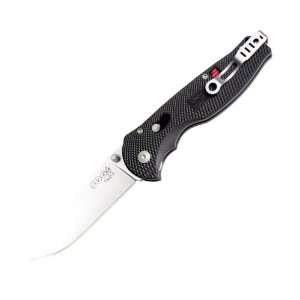  SOG Flash 2 Razor Straight Edge Pocket Knife Black Tini 1 