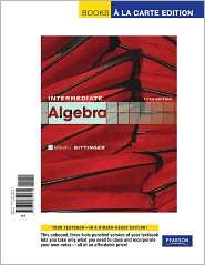   Algebra, (0321654471), Marvin L. Bittinger, Textbooks   