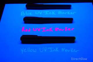 Invisible UV Ink Markers & Blacklight Combo 22099175537  