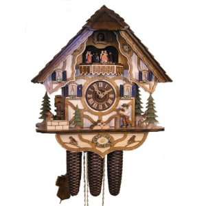  Adolf Herr Cuckoo Clock 8 day with music The Busy 