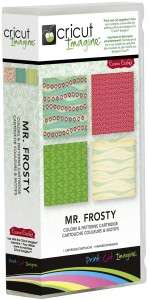 NEW Cricut Imagine Mr. Frosty Art Cartridge for Scrapbookers Print Cut 