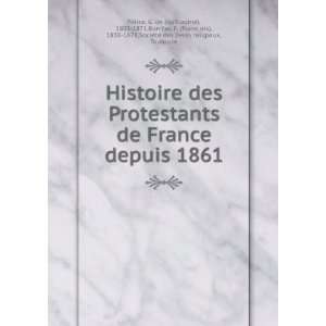  de France depuis 1861 G. de (Guillaume), 1803 1871,Bonifas 