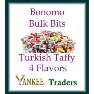 Bonomo Turkish Taffy ~ Bite Size ~ 4 Flavor Assorted ~ 2 Lbs
