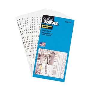  Ideal 44 104 Wire Marker Booklets, Legend 46 90 (10 each 