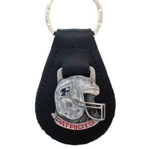  New England Patriots NFL Small Leather Key Ring Sports 