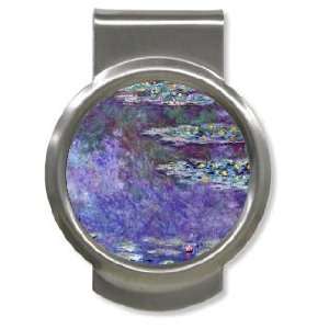    Water Lily Pond 3 By Claude Monet Money Clip