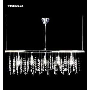    94180S22 IMPERIAL Crystal Island Chandelier