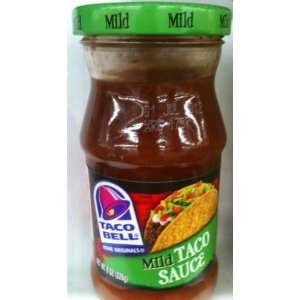 Taco Bell, Mild Taco Sauce, 8 Oz (Pack of 2)  Grocery 