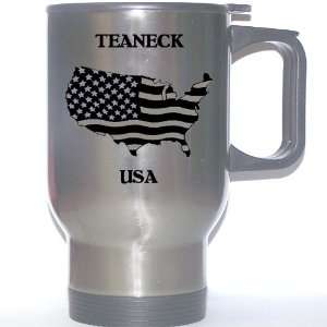  US Flag   Teaneck, New Jersey (NJ) Stainless Steel Mug 