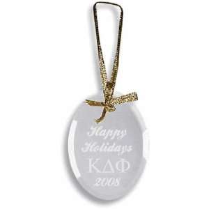  Kappa Delta Phi Glass Ornament 