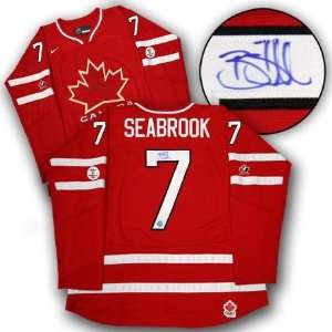   Team Canada 2010 Olympic   Autographed NHL Jerseys 