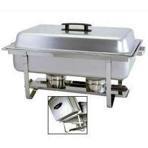  Stackable Full Chafer, Plastic Handle