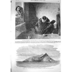  1867 Pitcairn Island Pacific Ship Bounty Church Monk