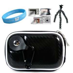 Black Candy Camera Case for Sony Bloggie MHS TS20 Full HD Touch Camera 