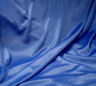 Royal Blue Mesh Sportwear Polyester Fabric   1yard lots  