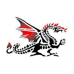  Tattoo Stencil   Dragons   #145