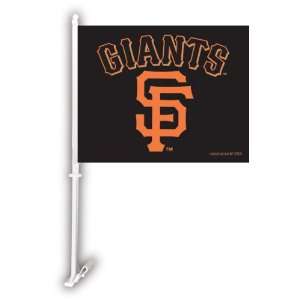     San Francisco Giants Car Flag W/Wall Brackett