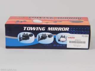 CLAMP ON TOWING BLIND SPOT TRAILER TOW MIRROR UNIVERSAL 2PC  