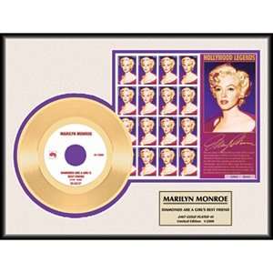  NEW Marilyn Monroe Diamonds Stamps Gold Record Album 