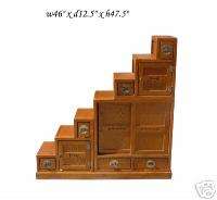 Mid Size 3 Pieces 2 Side Access Japanese Tansu s379  