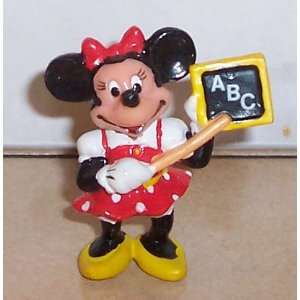  Disney MINNIE MOUSE pvc figure #8 teaching by applause 