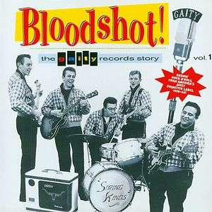 BLOODSHOT THE GAITY RECORDS STORY VOLUME 1 VARIOUS COMP MINT 