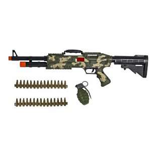  Combat Force MG4 Machine Gun Combo you gun with rotating 
