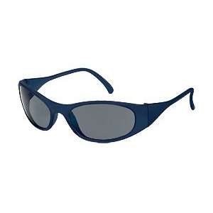  MCR Safety Glasses Frostbite2 Frost Blue Lens   Gray 