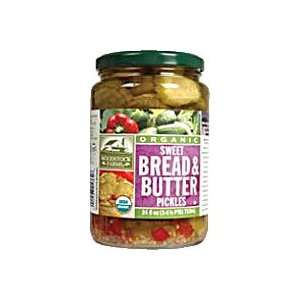  Woodstock Farms Organic Sweet Bread and Butter Pickles 